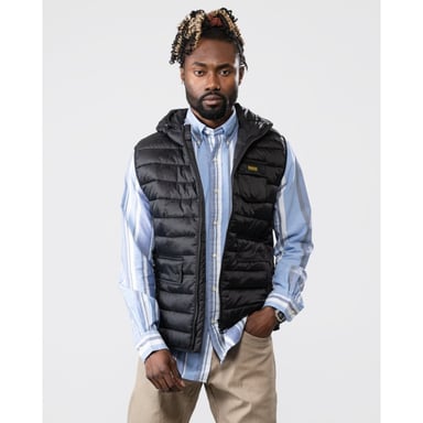 Barbour International Ousten Hood Mens Gilet