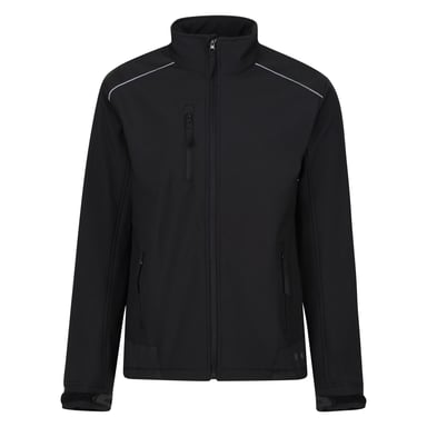 Regatta Mens Sandstorm Softshell Jacket (Black/Black)