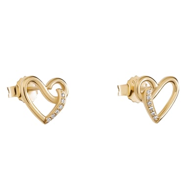 Orphelia 'Ida' Dames 925 Sterling Zilveren Stud Oorbellen - Goud ZO-7521/G