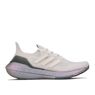 Men's adidas Ultraboost 21 Running Shoes in Off White