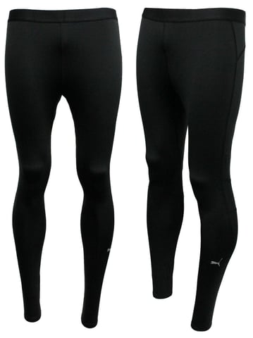 Puma Bodywear Core Mens Long Tight Warm Black Fitness Leggings 511608 03 A3D