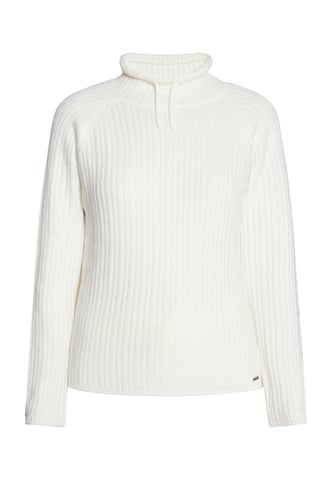 Dreimaster Knitted pullover women off-white