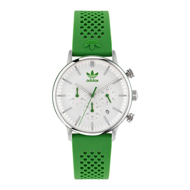 Adidas Originals Code One Chrono Unisex Groene Horloge AOSY23020