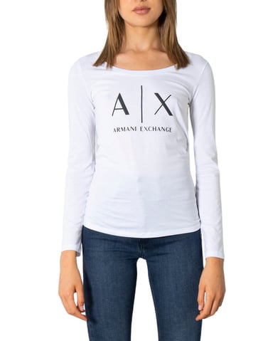 Armani Exchange Women's White T-Shirt