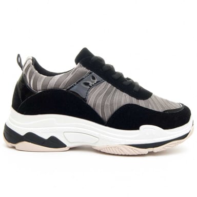 Confortable sneaker Montevita in Black