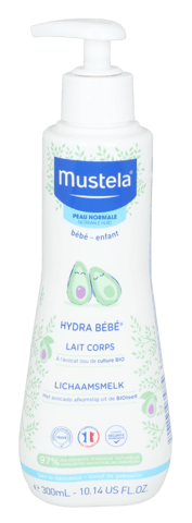 Mustela Hydra Bebe Body Milk 300ml.