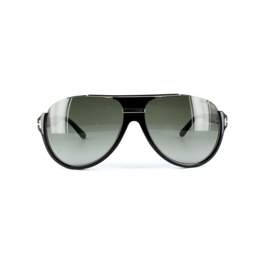 Tom Ford Zonnebril 0334 Dimitry 01P Glanzend Zwart Groen Verloop