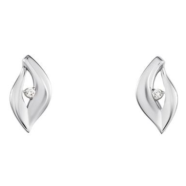 Orphelia 'Milan' Dames 925 Sterling Zilveren Stud Oorbellen - Zilver ZO-7519