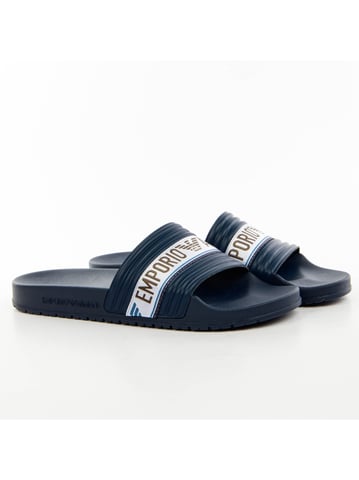 Emporio Armani men's flip flop eagle