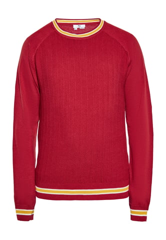 Mo Pullover Men wine red
