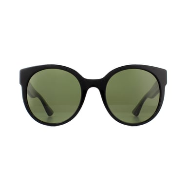Gucci Sunglasses GG0035S 002 Black, Green Glitter and Red Green