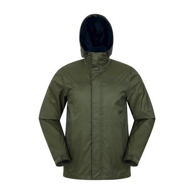 Mountain Warehouse Mens Torrent Waterproof Jacket (Khaki Green)