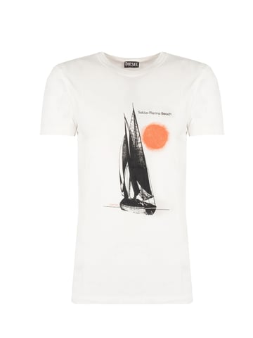 Diesel T-Shirt T-Iny Men's White