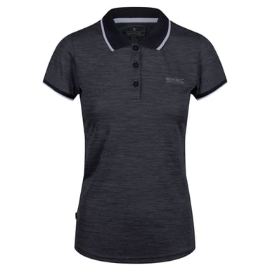 Regatta Womens/Ladies Remex II Polo Neck T-Shirt (Black)
