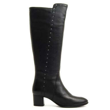 Purapiel Knee High Boot in Black