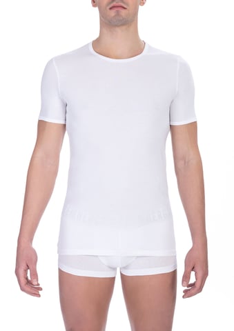 Bikkembergs White Cotton T-Shirt