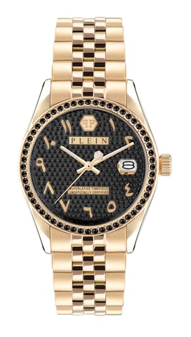 Philipp Plein Date Superlative Women's Gold Watch PWYAA0923