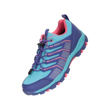 Mountain Warehouse Childrens/Kids Bolt Waterproof Trainers (Blue)