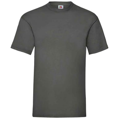 Fruit Of The Loom Mens Valueweight T-Shirt (Light Graphite)