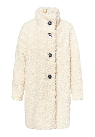 Dreimaster Coat women off-white