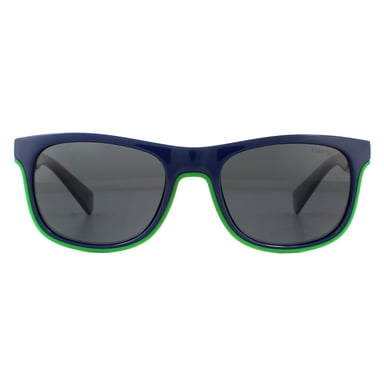 Polaroid Kids Sunglasses PLD 8041/S RNB M9 Blue Green Grey Polarized