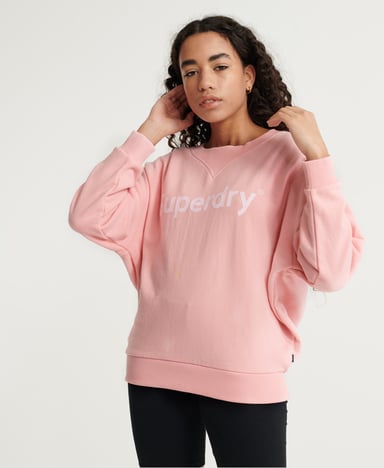 Superdry Registered Flock Crew Sweatshirt