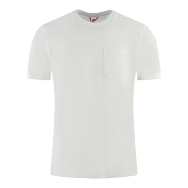 Parajumpers Basic Tee Chest Pocket White T-Shirt