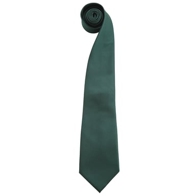 Premier Mens Fashion ”Colours” Work Clip On Tie (Pack of 2) (Bottle)