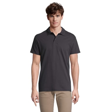 SOLS Mens Spring II Polo Shirt (Mouse Grey Solid)