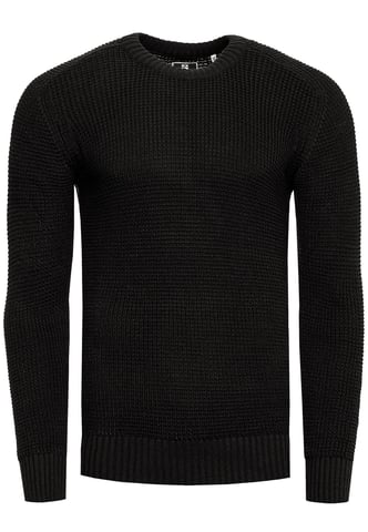 Rusty Neal Trui Casual Fit Trui Black