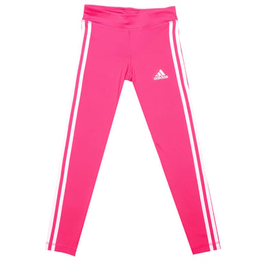 Girl's adidas Junior Equpment 3 Stripe Legging in Pink