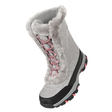 Mountain Warehouse Womens/Ladies Ohio Snow Boots (Grey)