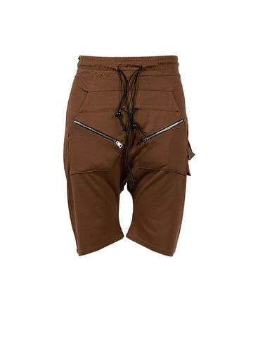 La Haine Inside Us Shorts Estinti Unisex Men's Brown