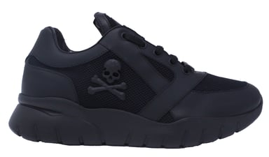 Philipp Plein MSC1398 0296 "Yellow" Black Mens Sneakers