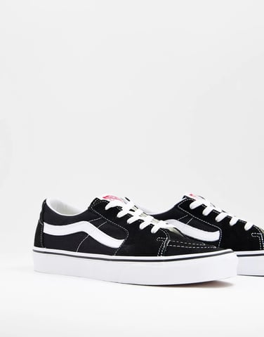 Vans Kvinnor Sk8-Low Träningsskor I Svart