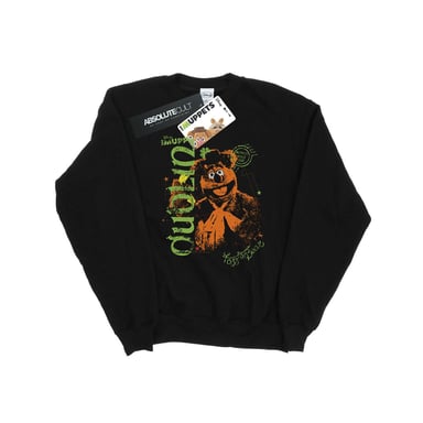 Disney Mens The Muppets Fozzie Bear In Dublin Sweatshirt (Black)