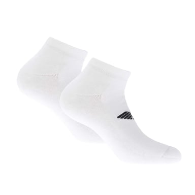 Men's Emporio Armani 2 Pack of Socks in White