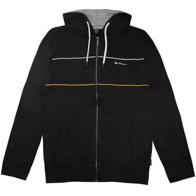Ben Sherman Logo Mens Black Track Jacket