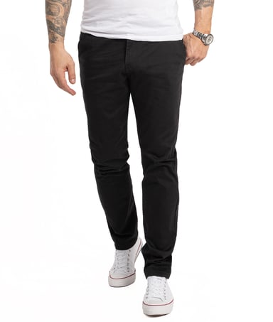 Indumentum Stoffhose Schwarz