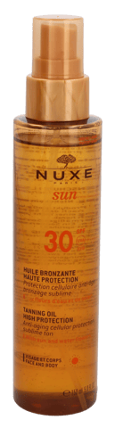 Nuxe Sun Tanning Oil High Protection SPF 30 150ml