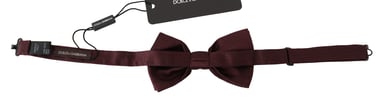 Dolce & Gabbana Men's Silk Polka Dot Adjustable Neck Bow Tie Papillon