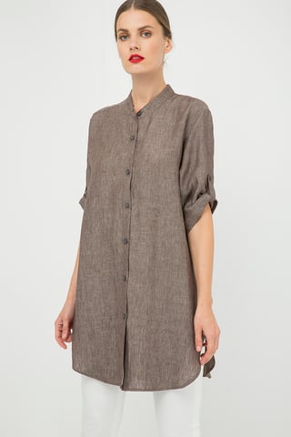 Long Linen Shirt