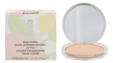 Clinique Stay-Matte Sheer Pressed Powder 7,6gr