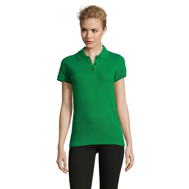 SOLS Womens/Ladies Perfect Polo Shirt (Kelly Green)