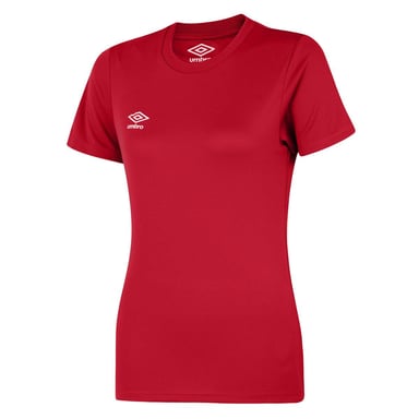 Umbro Dames/Dames Club Jersey (Vermiljoen)