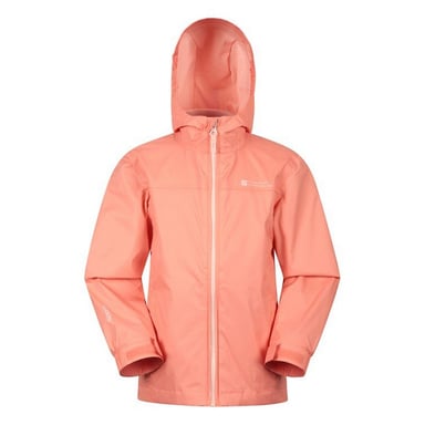 Mountain Warehouse Childrens/Kids Torrent Taped Seam Waterproof Jacket (Coral)