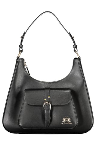 La Martina Women's Black Leather Handbag