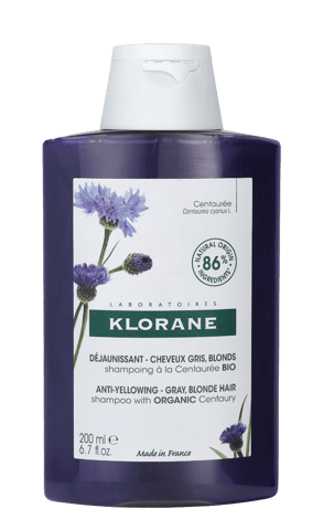 Klorane Anti-Yellowing Shampoo With Centaury 200 ml