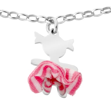 Orphelia 'Cute' Kinder 925 Sterling Zilveren Armband - Zilver ZA-7133