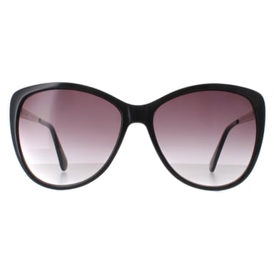 Radley Gwyneth 104 glanzend zwart paarse zonnebril